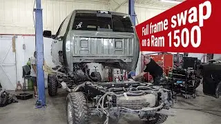 Full frame swap on a Ram 3500!