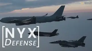 6 Different Fighter Jets Welcome KC-330 Transport Aircraft | South Korean Air Force