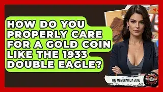 How Do You Properly Care For A Gold Coin Like The 1933 Double Eagle? - The Memorabilia Zone