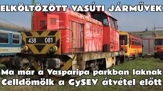 2025.04.01. MÁV-végjáték nyugaton. Celldömölk, Ajka, Veszprém mára már GySEV-terület. Vasúti körkép.