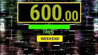 10 минут 600 секунд обратного отсчета с переключением увеличения заряда батареи (ВЫХОДНЫЕ) Ремикс Unknown 6 Версия 1