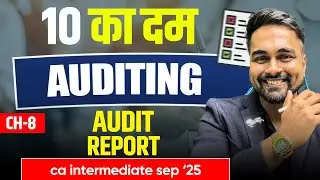 CA Inter Audit Chapter 8 - Audit Reports | CA CS Shantam Gupta