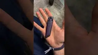 Real Steel Sacra Purple Black #realsteel #sacra #knife #edc