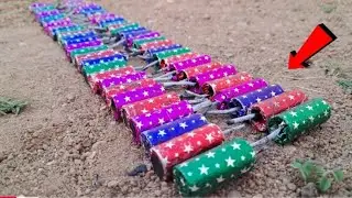 BIG Chain Of ChutPut BOMBS 💥 || इतने सारे Chutput पटाखे 🔥 || Cracker Testing 2025