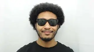 Male model wearing Ray Ban Mega Wayfarer RB0840s 901/31 51mm Sunglasses