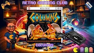 Columns | Mega Drive | Classic 16-Bit Puzzle Challenge! 💎🎮| Review & Gameplay
