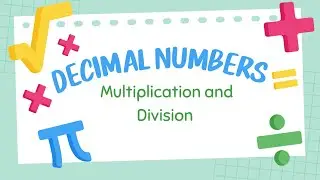 Decimal Numbers, Multiplication and Division #msatutorials #maths #mathstutorials #multiplication