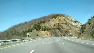 Sideling Hill &ndash; A Cross Cut View of the Fossil Rich Shale in Maryland near Pennsylvania