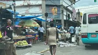 walking through downtown Kingston Jamaica exploring the entire city in 4k..#love #jamrock #Vlog