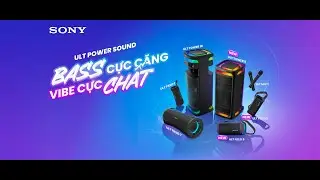 Sony ULT Tower 9  | Trải nghiệm karaoke đỉnh cao cho mọi bữa tiệc!
