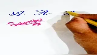 how to write letter a in different styles | stylish capital letter | Farwa Calligraphy