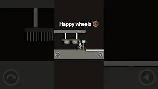 happy wheels 🛞 || gameplay by #v09 #appleworm #gaming #tiktok #youtubeshorts #bgmi #gta5 #parkour