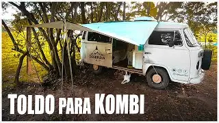TOLDO PARA KOMBI HOME!! PR&Aacute;TICO E VERS&Aacute;TIL!! (V&Iacute;DEO EXTRA)