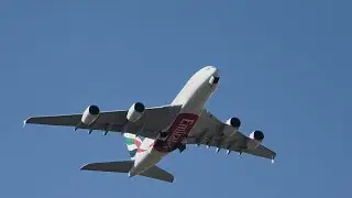 Airbus A380 Takeoff from London Heathrow Airport #aviation