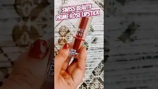 swiss beauty prime rose lipstick review |#lipstick #swissbeautylipstick #swissbeauty #beauty #viral