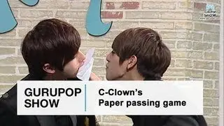 C-Clown's Paper passing game! (The GURUPOP Show EP12 Highlight)