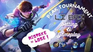 TOP 1% Li Bai VS  S Tier Jungler Musashi & Dolia | Honor Of Kings | Peak Tournament Gameplay