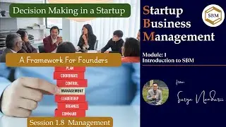 1.8: Management - Decision Making in Startup - A Framework for Founders