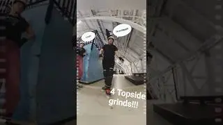 Amazing girl in 4 Topside grinds!  Topside: acid, soul, porn, mizou #agressiveinline  #patins