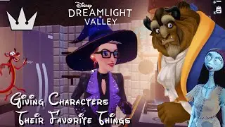 Disney Dreamlight Valley -- Giving Characters Their Favorite Things