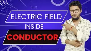 Electric field inside a conductor... #conductor #electrostatics #chargedconductor