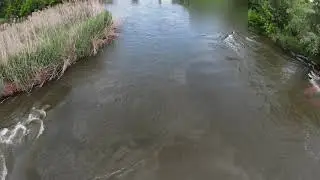 Incredible river rapids and their passage in a kayak spring 2021