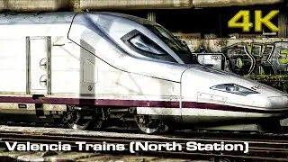 Valencia Trains (North Station)  [4K]
