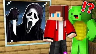 How JJ and Mikey Escape From Ghost Face in Minecraft ? - Maizen