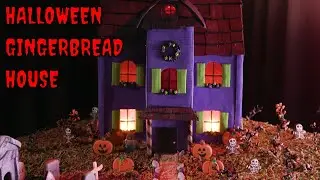 Forget Pumpkin Carving, This Halloween Gingerbread House Is #goals