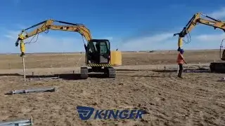Earth drill use for screw pile engineering