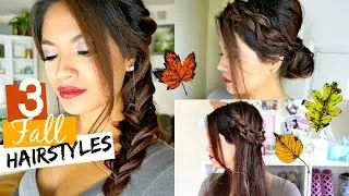 3 Braid Hairstyles for Fall! | Belinda Selene