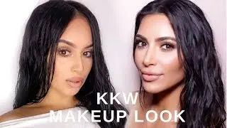 KIM KARDASHIAN MAKE UP TUTORIAL | GET THE LOOK Ft. UniceHair