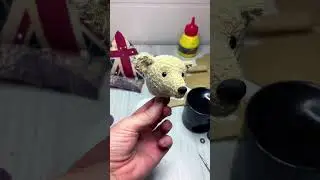 Creating a custom teddy bear in a vintage style_MilazDollsArt #teddyDIY #mohairteddy #artistteddy