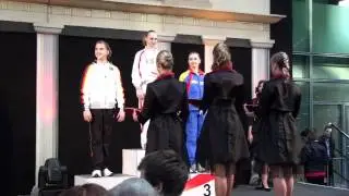 CE Berlin 2011 WAG AA final Ceremony (Potsdamer Platz)