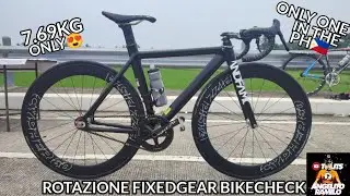 BIKE CHECK: ROTAZIONE FIXEDGEAR BIKE NI KARL HI | NAG IISA SA PINAS🇵🇭