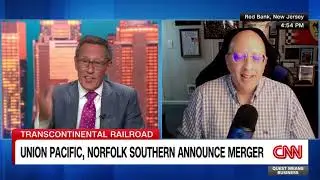 Railway Age editor William Vantuono on the merger of Union Pacific and Norfolk Southern