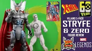 Marvel Legends X-Men STRYFE & ZERO 60 Years Villains 5-Pack Review