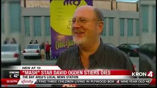 David Ogden Stiers:  News Report of His Death - March 3, 2018