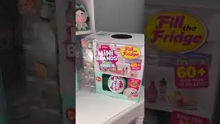 Tiendita de mini comida #miniverse #minibrands #asmr #unboxing #mini #makeitmini #miniaturecooking