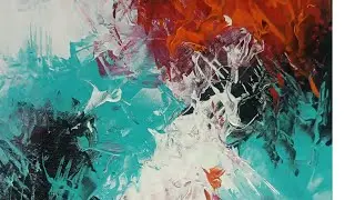 SIMPLE & EASY Abstract Intuitive Painting with Acrylics / Abstract Art for Beginners