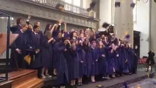 AICS Graduating Year 2016 - Cap Throwing