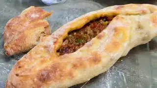 Anne's Turkish Pide Making at Home