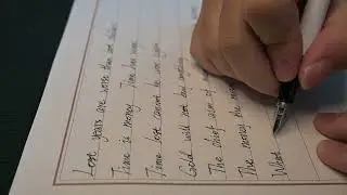 #handwriting #asmr 【Excerpt 25】7 minutes | Pen writing sound | Whispering | no talking | for sleep