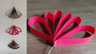 Paper craft wall hanging easy 2020|Home decorating ideas|Ceiling decorations diy easy|Paper craft