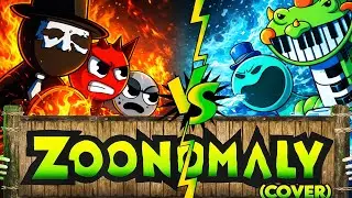 SPRUNKI vs. POPPY PLAYTIME - GameToons - Zoonomaly Theme Song (COVER)