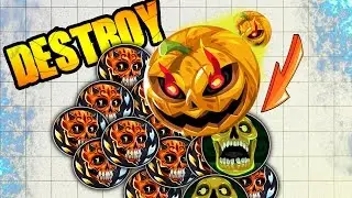 AGARIO AWESOME GAMEPLAYS - Team destroy