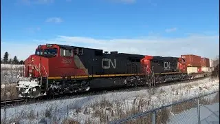 EX-BCOL! CN X114 at Mount Albert