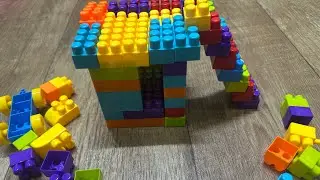 Satisfying DIY House ASMR/Building blocks/Block games/Lego building block #asmr#buildingblocks#lego 