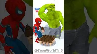Spider-Man Secretly Eats Hulk&rsquo;s Chocolate Ice Cream! 🍫🍦 #gta