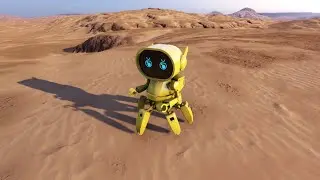Procedural Landscape + Robot